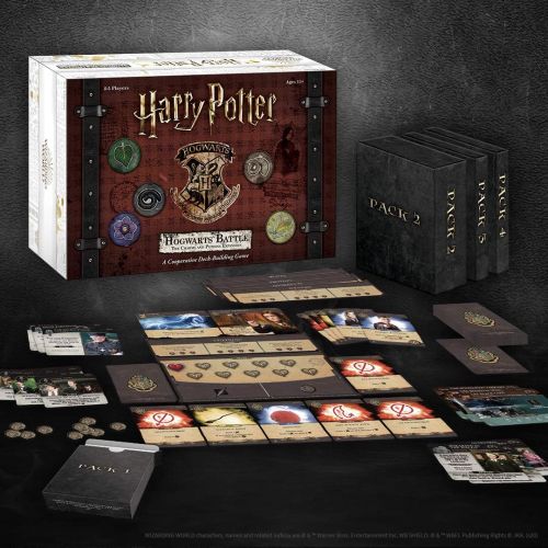  USAOPOLY Harry Potter: Hogwarts Battle - The Charms and Potions Expansion/Second Expansion to Harry Potter Deckbuilding Game/Featuring New Abilities & Cards/Officially Licensed Har