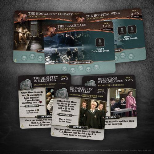  USAOPOLY Harry Potter: Hogwarts Battle - The Charms and Potions Expansion/Second Expansion to Harry Potter Deckbuilding Game/Featuring New Abilities & Cards/Officially Licensed Har