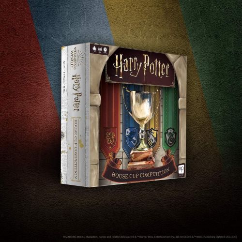  USAOPOLY Harry Potter House Cup Competition Worker Placement Board Game Play as Your Favorite Hogwarts House Officially Licensed Harry Potter Game
