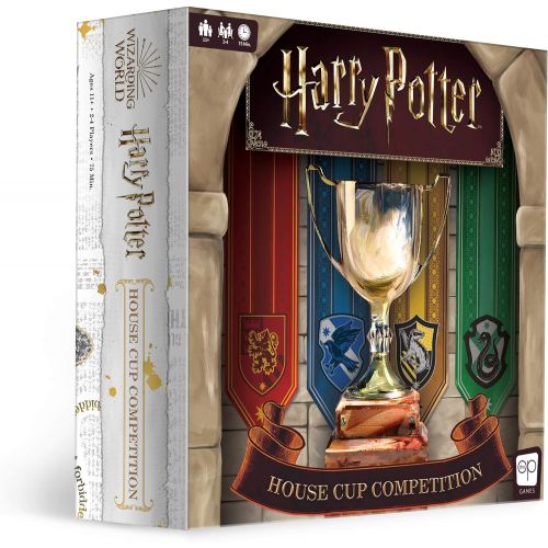  USAOPOLY Harry Potter House Cup Competition Worker Placement Board Game Play as Your Favorite Hogwarts House Officially Licensed Harry Potter Game