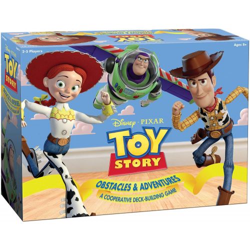  USAOPOLY Disney Pixar Toy Story Cooperative Deck-Building Game Family Board Game Featuring Characters and Artwork from Toy Story Movies and Short Films Officially Licensed Disney Pixar Merc