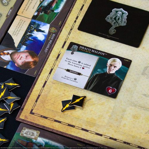  USAOPOLY Harry Potter Hogwarts Battle Cooperative Deck Building Card Game Official Harry Potter Licensed Merchandise Harry Potter Board Game Great Gift for Harry Potter Fans Harry Potter Mo