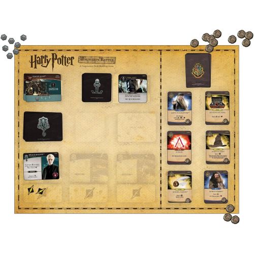  USAOPOLY Harry Potter Hogwarts Battle Cooperative Deck Building Card Game Official Harry Potter Licensed Merchandise Harry Potter Board Game Great Gift for Harry Potter Fans Harry Potter Mo