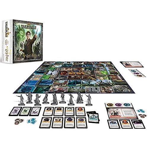  USAOPOLY Harry Potter Talisman Board Game Play as Harry, Dumbledore, Draco, Bellatrix and More Collect Hallows to Defeat or Help Voldemort Officially-Licensed Game Based on Harry Potter Fil