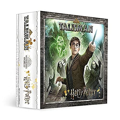 USAOPOLY Harry Potter Talisman Board Game Play as Harry, Dumbledore, Draco, Bellatrix and More Collect Hallows to Defeat or Help Voldemort Officially-Licensed Game Based on Harry Potter Fil