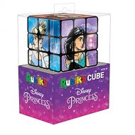 USAOPOLY Disney Princess Rubiks Cube Collectible Puzzle Cube Featuring Characters Ariel, Belle, Cinderella, Jasmine, Pocahontas, and Tiana Officially Licensed 3x3x3 Rubiks Cube