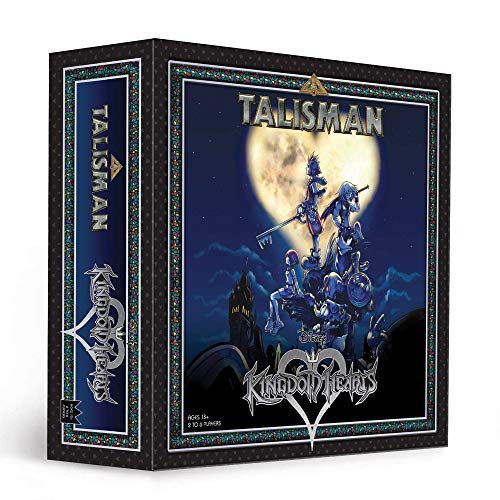  USAOPOLY Kingdom Hearts Talisman Competitive Board Game Based on The Talisman Magical Quest Game Official Kingdom Hearts Licensed Merchandise Disney Kingdom Hearts 3 KH3