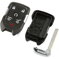 [아마존베스트]USARemote Case Shell Smart Key Fob Keyless Entry Remote fits 2014 2015 2016 2017 Chevy Tahoe Suburban / GMC Yukon (HYQ1AA)