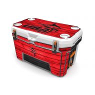 USATuff Wrap (Cooler Not Included) - Full Kit Fits Ozark Trail 73QT - Protective Custom Vinyl Decal - USA Tuff Marlin Red
