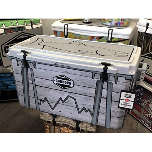  USATuff Wrap (Cooler Not Included) - Full Kit Fits Ozark Trail 73QT - Protective Custom Vinyl Decal - USA Warrior