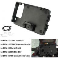 USB Charging Mobile Phone Navigation Bracket Holder Black Motorcycle For BMW R1200GS ADV Original For GARMIN Navigator Base BMW S1000XR 2014 2015 2016 2017