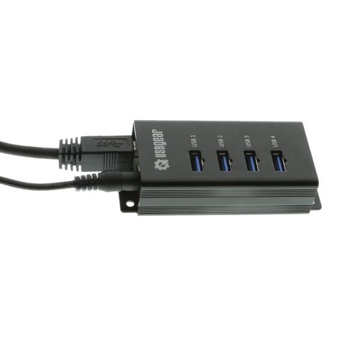  USBGear 4-Port USB 3.0 Mountable Charging and 5Gbps Data Hub