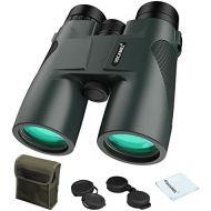 USCAMEL 10x42 Binoculars for Bird Watching Adults, High Power Waterproof Binoculars with Low Light Vision, Compact HD Professional Binoculars for Hunting Travel Sports Camping Conc