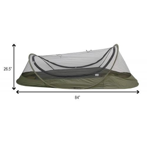  USGI Industries Bivy Tent Sleeping Net System for Outdoors, Camping, Home and Flying Insect Protection