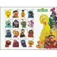 [아마존베스트]2019 Sesame Street Forever Postage Stamps - Sheet of 16