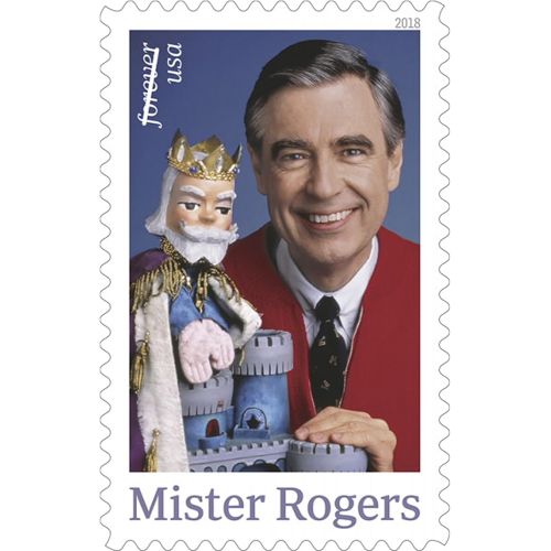  Mister Mr. Rogers 10 Sheets of 20 Forever USPS Postage Stamp Celebration Children Party (200 stamps)