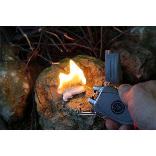  [아마존베스트]UST TekFire LED Fuel-Free Lighter with Convenient, Lightweight, Rugged Construction and Emergency Paracord Lanyard for Camping, Backpacking, Hiking and Outdoor Survival