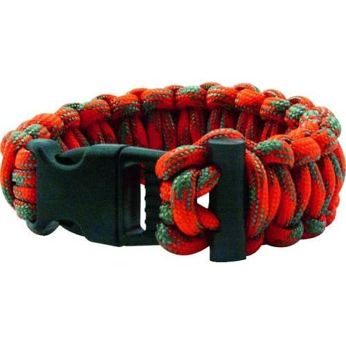  [아마존베스트]UST ParaTinder Bracelet with Heavy Duty Paracord, Flammable Thread Core and Fire Starter for Emergency, Hiking, Camping, Backpacking or Outdoor Survival