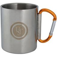 [아마존베스트]UST KLIPP Biner Mug 1.0 with 9 Fl Oz Capacity, Carabiner Handle and Stainless Steel Construction for Hiking, Camping, Backpacking, Travel and Outdoor Survival