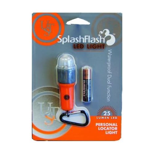  [아마존베스트]UST SplashFlash 25 Lumen Waterproof, Mini-Lantern, Safety and Personal Locator Light with Lifetime LED Bulb for Hiking, Emergency and Outdoor Survival