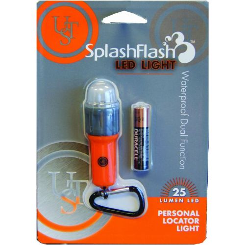  [아마존베스트]UST SplashFlash 25 Lumen Waterproof, Mini-Lantern, Safety and Personal Locator Light with Lifetime LED Bulb for Hiking, Emergency and Outdoor Survival