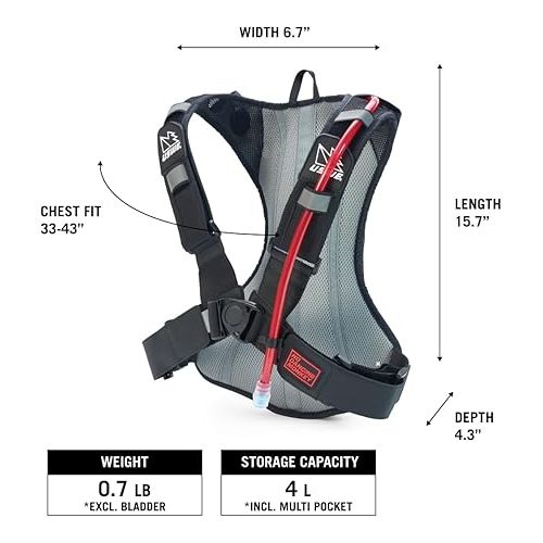  USWE Outlander Hydration Backpack 4 L Polyester