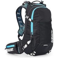 USWE Flow 16L - Backpack with Back Protector, for Bike, Mountainbike, MTB and E-MTB, Blue