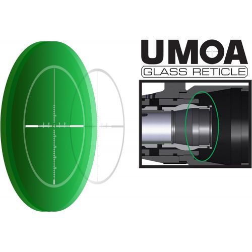  UTG 2-16X44 36-color UMOA Reticle Multi-range AO Scope, 30mm