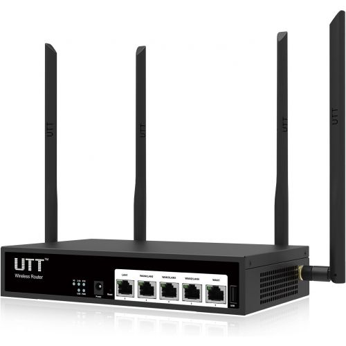  UTT AC1220GW Dual Band Wireless WiFi Router AC 1200 High Power  VPN  Load Balance & Failover  Gigabit Ethernet  USB  Access Control  for Business