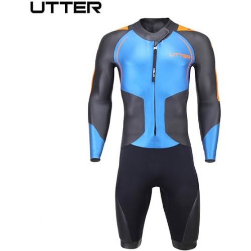  UTTER Men's Swimrun Shorty Wetsuit Males Neoprene Wetsuit Swimming Wetsuit Triathlon Men Women Wetsuit Surfing Sport