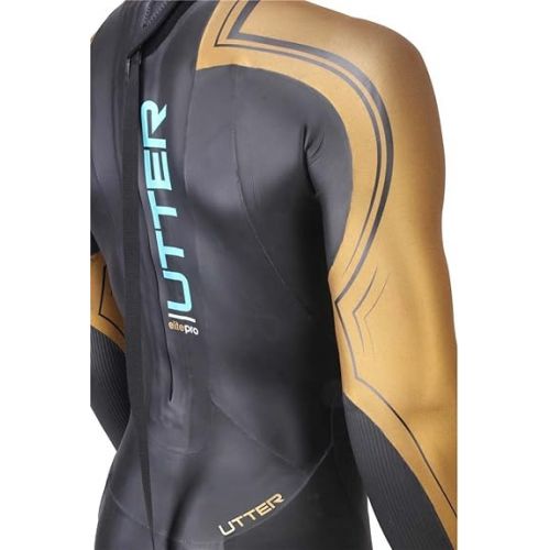  UTTER Men's Triathlon Wetsuit Neoprene SCS Nano Coating Fullsleeve Suit Open Water Swimming Fastest Suit Elitepro