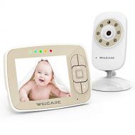 UU Infant Baby Monitor -Video Baby Monitor with 3.5 LCD Screen, Digital Camera, Infrared Night Vision, Two-Way Talk Back, Lullabies, Temperature Monitoring, Long Range Baby Monitors with Cam