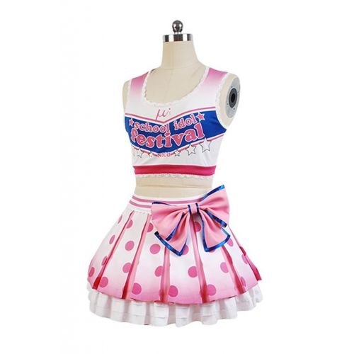  UU-Style Love Live Cheerleader Yazawa Nico Uniform Dress Outfit Cosplay Costume