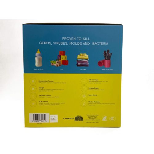  Uv Care Uv Light Sanitizer Box - Uv Sterilizer & Baby Bottles Dryer Bottles Gadgets Reusable Masks Grocery Makeup Brushes Kitchen Supplies