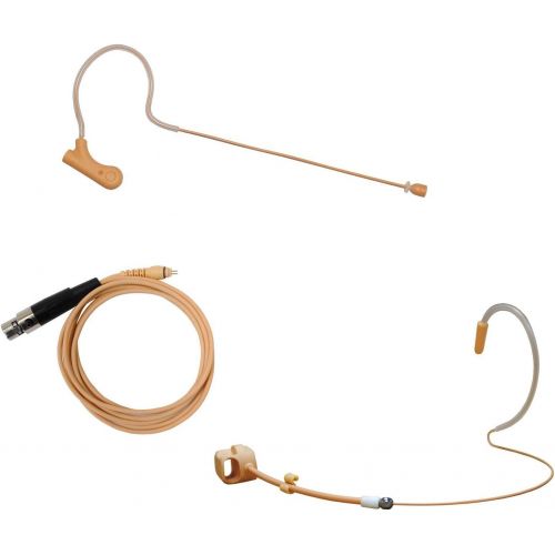  U-Voice UVS70D-SH4-CC Detachable Mini Headset Microphone for Shure (Cocoa Color)