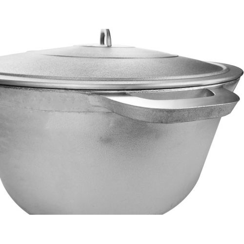  UNIWARE Uniware 9900-55U 9900-55 Super Quality Aluminum Caldero, 72 Quart, Silver