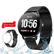 UWINMO Smart Watch,Fitness Tracker with Heart Rate & Blood Pressure Monitor for Android & iOS, Waterproof Activity Tracker Watch with Sleep & Blood Oxygen Monitor, Calorie Counter & Pedom