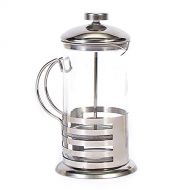 UXZDX Manual Coffee Espresso Maker Pot French Coffee Tea Percolator Filter Stainless Steel Glass Teapot Press Plunger 350Ml