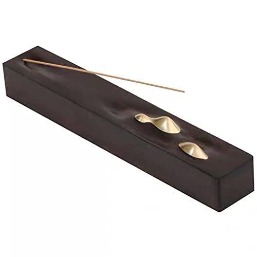  인센스스틱 UXZDX Zen Mountain Wooden Incense Burner Ebony Stick Incense Box Wooden Crafts Tea Ceremony Accessories (Color : A, Size : 21.9CM3.5CM2.5CM)