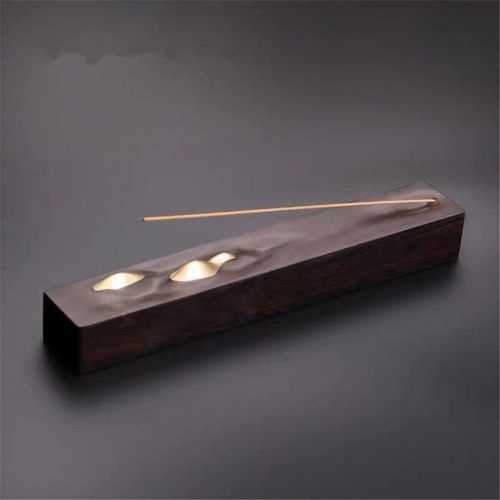  인센스스틱 UXZDX Zen Mountain Wooden Incense Burner Ebony Stick Incense Box Wooden Crafts Tea Ceremony Accessories (Color : A, Size : 21.9CM3.5CM2.5CM)