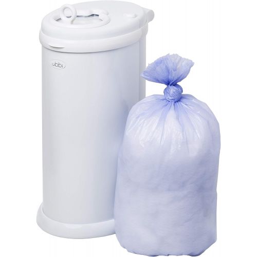 [아마존베스트]Ubbi Disposable Diaper Pail Plastic Bags, Made with Recyclable Material, True Value Pack, 75 Count, 13-Gallon