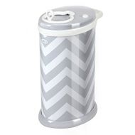 [아마존베스트]Ubbi Steel Odor Locking, No Special Bag Required Money Saving, Awards-Winning, Modern Design Registry Must-Have Diaper Pail, Gray Chevron