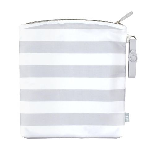  [아마존베스트]Ubbi On The Go Travel Diaper Gray and White Changing Mat Bag Baby Gift