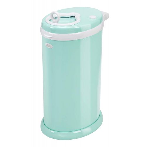  Ubbi Steel Odor Locking, No Special Bag Required Money Saving, Awards-Winning, Modern Design Registry Must-Have Diaper Pail, Mint