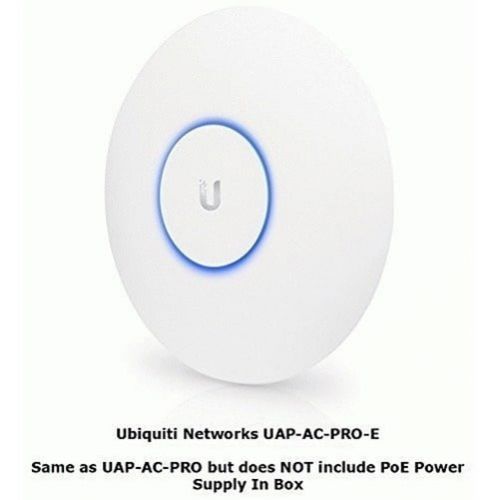  Ubiquiti Networks UAP-AC-PRO-E Access Point (No POE Adapter Included)