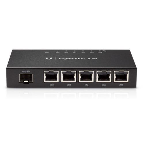  Ubiquiti Networks EdgeRouter X SFP Advanced 5 Gigabit Ethernet Router EdgeRouter X SFP Advanced Gigabit Ethernet Router