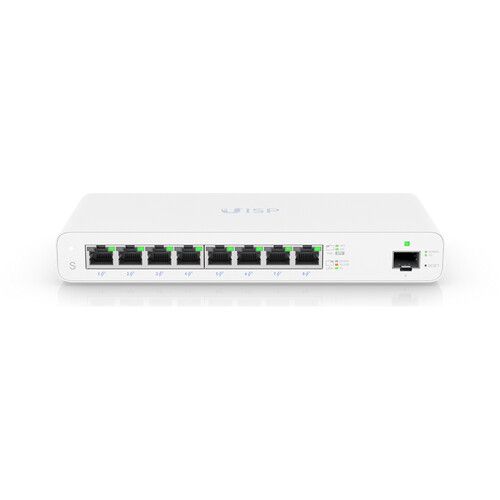  Ubiquiti Networks UISP 8-Port Gigabit PoE Compliant Managed Network Switch