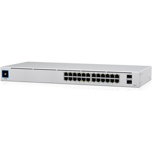  Ubiquiti Networks UniFi USW-24 24-Port Managed Gigabit Managed Switch with SFP