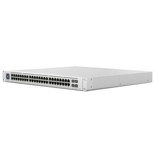  Ubiquiti Networks UniFi Switch Enterprise 48 48-Port 2.5Gb PoE+ Compliant Managed Network Switch with SFP+