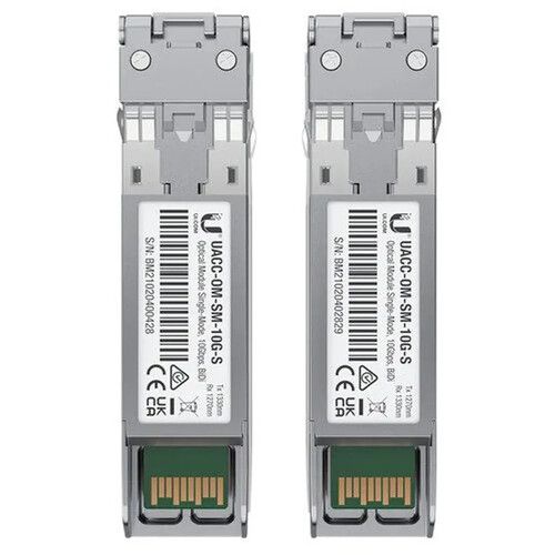  Ubiquiti Networks UACC-OM-SM-10G-S 10G SFP+ Bidirectional Single-Mode Optical Module (20-Pack)